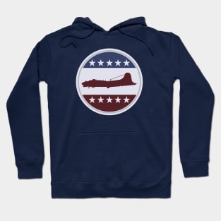 WW2 B-17 Flying Fortress Patch Hoodie